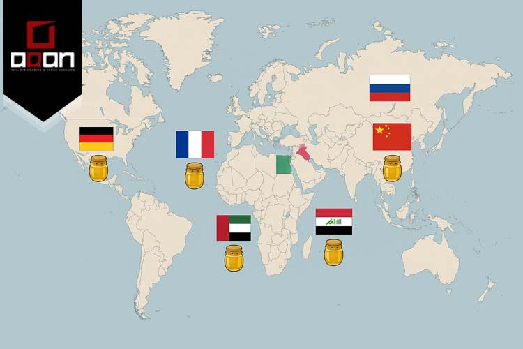 صادرات هوایی عسل فرصتی شیرین